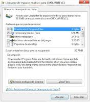 Como reducir espacio en disco duro con Windows 7