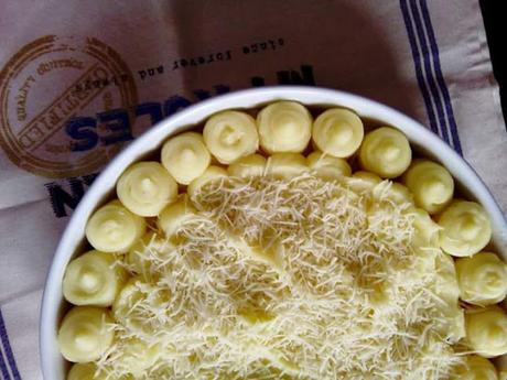 Shepherd pie a mi manera, pastel de carne