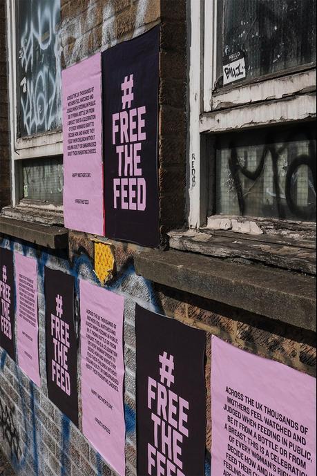 Un pecho gigante en las calles de Londres para defender la lactancia materna en lugares públicos Un pecho gigante en las calles de Londres para defender la lactancia materna en lugares públicos