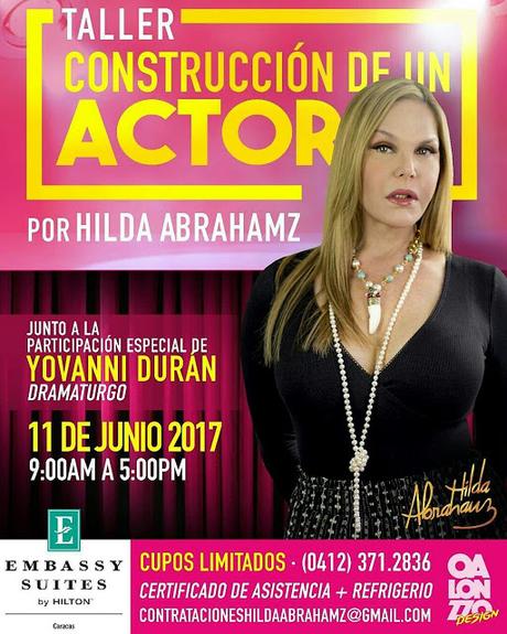 Hilda Abrahamz (@HildaAbrahamz)  los invita a participar del Taller 