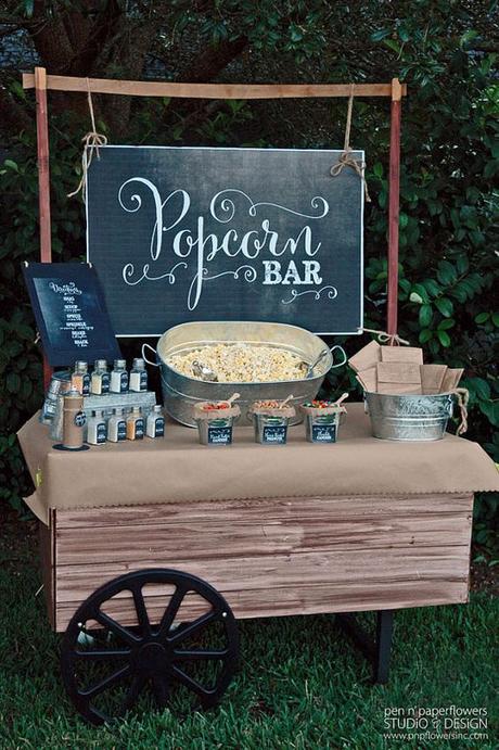 popcorn bar