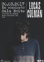 Concierto de Lucas Colman en Boite Live