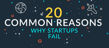 Las 20 principales razones por las que fracasan las startups