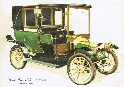 Renault taxi de París