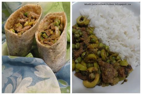 TAGINE DE BŒUF AUX PETITS POIS / BEEF TAGINE WITH SMALL PEAS / TAGINE DE TERNERA CON GUISANTES / طاجين اللحم بالجلبانة (البازلاء)