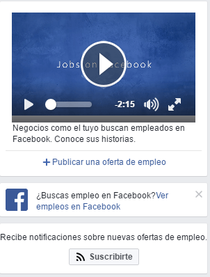 Esta es la función de Facebook que podría cambiar la manera en como se recluta personal