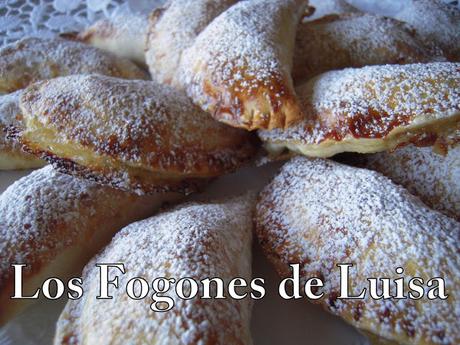 EMPANADILLAS MANZANA, CABELLO DE ANGEL Y PASAS AL HORNO