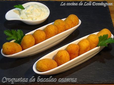 Croquetas de bacalao caseras