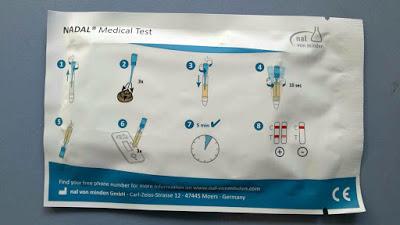 Kit de análisis de sangre oculta en heces, técnica y tiempo de realización