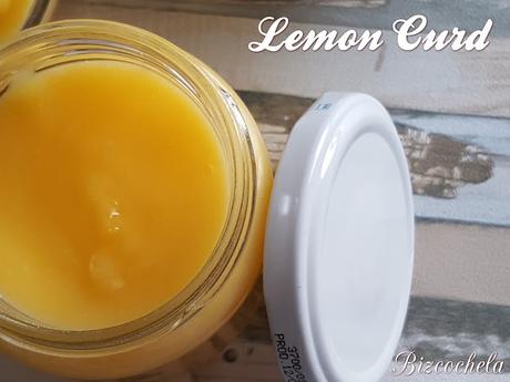 LEMON CURD O  CREMA DE LIMÓN