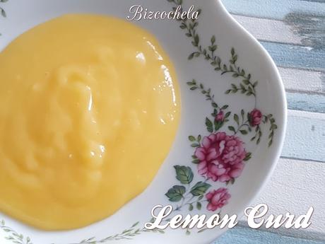 LEMON CURD O  CREMA DE LIMÓN
