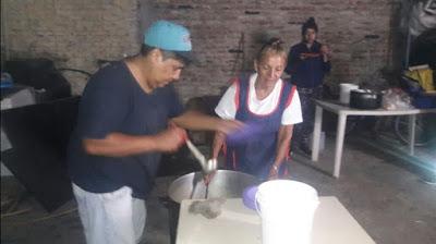 MTE denuncia represión en un merendero de Lanús, Argentina