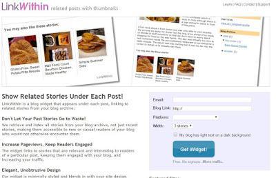 Como instalar LinkWithin para Blogger Como instalar LinkWithin para Blogger