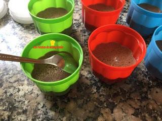FLAN DOS CHOCOLATES EN THERMOMIX