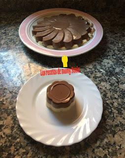 FLAN DOS CHOCOLATES EN THERMOMIX