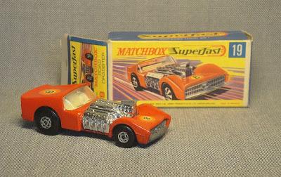 Un dragster de Matchbox