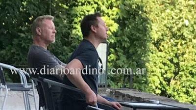 El cantante de Metallica visita Villa la Angostura