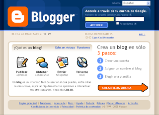 Crear un blog en Blogger