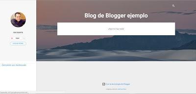 Blog de blogger ejemplo
