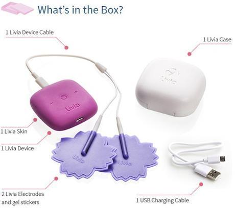 Livia, el primer dispositivo que alivia los dolores menstruales