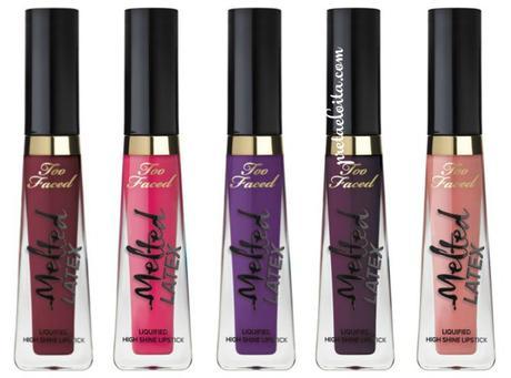 Más novedades de TOO FACED; Melted Latex Liquified High Shine Lipstick too-faced-melted-latex-liquified-high-shine-lipstick-pretaeloira-3