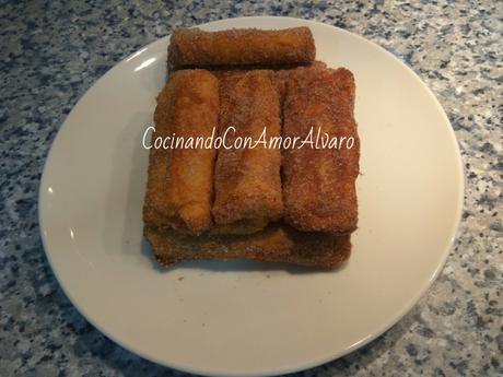 Rollitos de Dulce de Leche