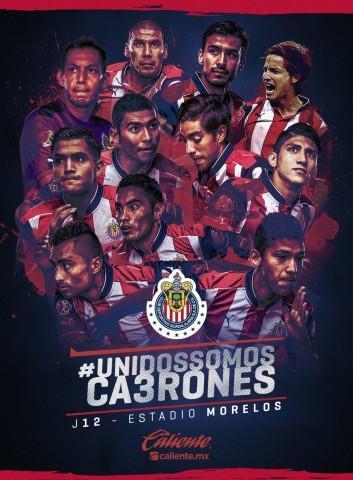 Alineación de Chivas para el partido de la Jornada 12 vs Monarca Morelia