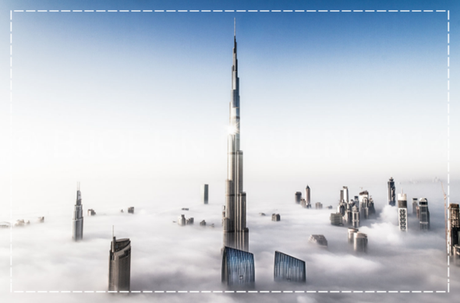 Dubai bajo la niebla