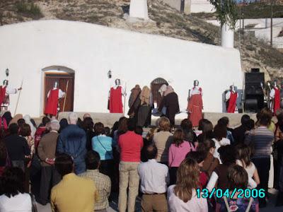 La Semana Santa viviente de Cuevas del Campo