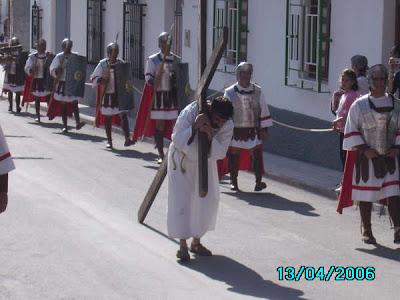 La Semana Santa viviente de Cuevas del Campo