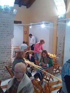 Clausura del III Taller de Palmas rizadas