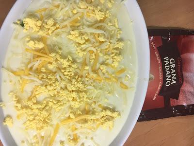 Gratinado De Espinacas, Langostinos Y Bechamel De Queso