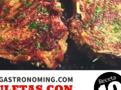 Chuletas mantequilla, hierbas