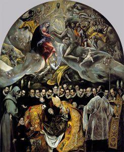 Entierro del Conde de Orgaz por el Greco
