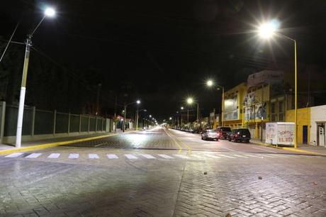 Nuevas luminarias brindarán clima de seguridad a SLP