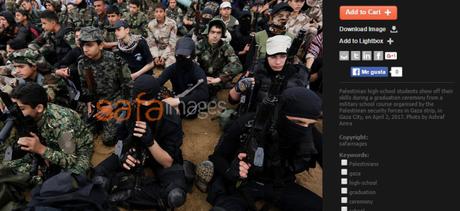 Una sociedad enferma: ceremonia de graduacion en Gaza.