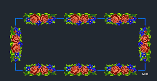 3.-Manteles a Punto de Cruz