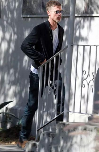 Hollywood preocupado por la extrema delgadez de Brad Pitt (FOTO)