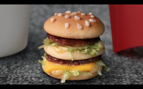 The Micro Mac, la hamburguesa más enana de McDonald's 