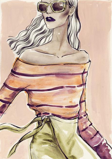 fashion illustration by Soleil Ignacio