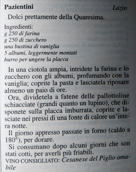 PAZIENTINI - RETO DULCE CRI: LAZIO PAZIENTINI - RETO DULCE CRI: LAZIO