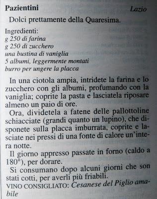 Pazientini - dulce italiano