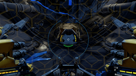 StarBlood Arena PS VR Bombardier Comet Base Reticle