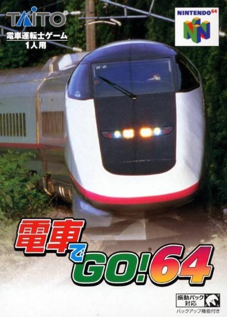 Densha de Go! 64 de Nintendo 64 traducido al inglés