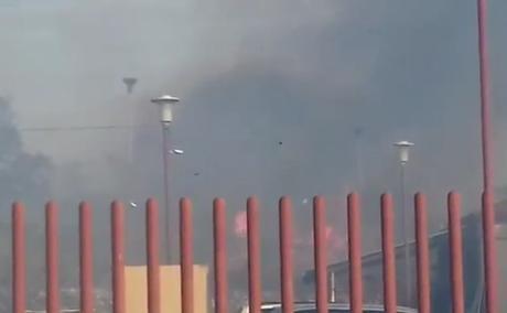 Evacuan Hospital General de Ciudad Valles por Incendio