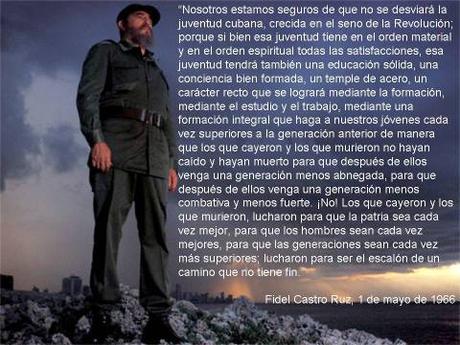 Fidel a la juventud
