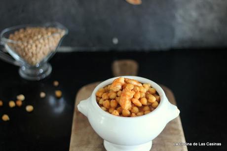 Garbanzos con Langostinos byJose #CookingTheChef