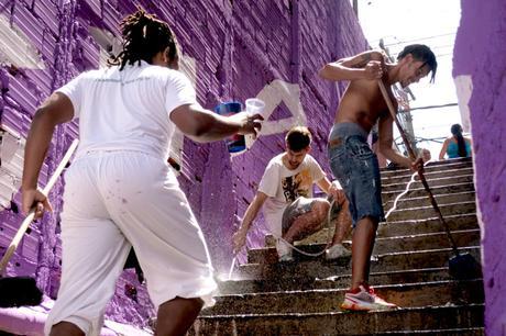 Boamistura lleva “poesía y mágica” a Vila Brasilândia, São Paulo | Luz Nas Vielas #2