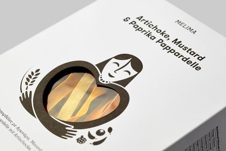 Un packaging de pasta griega con mucho corazón