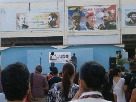 Matutino especial por el 4 de abril en la Universidad de Granma #UJCuba55 #Cuba #CubaEsNuestra